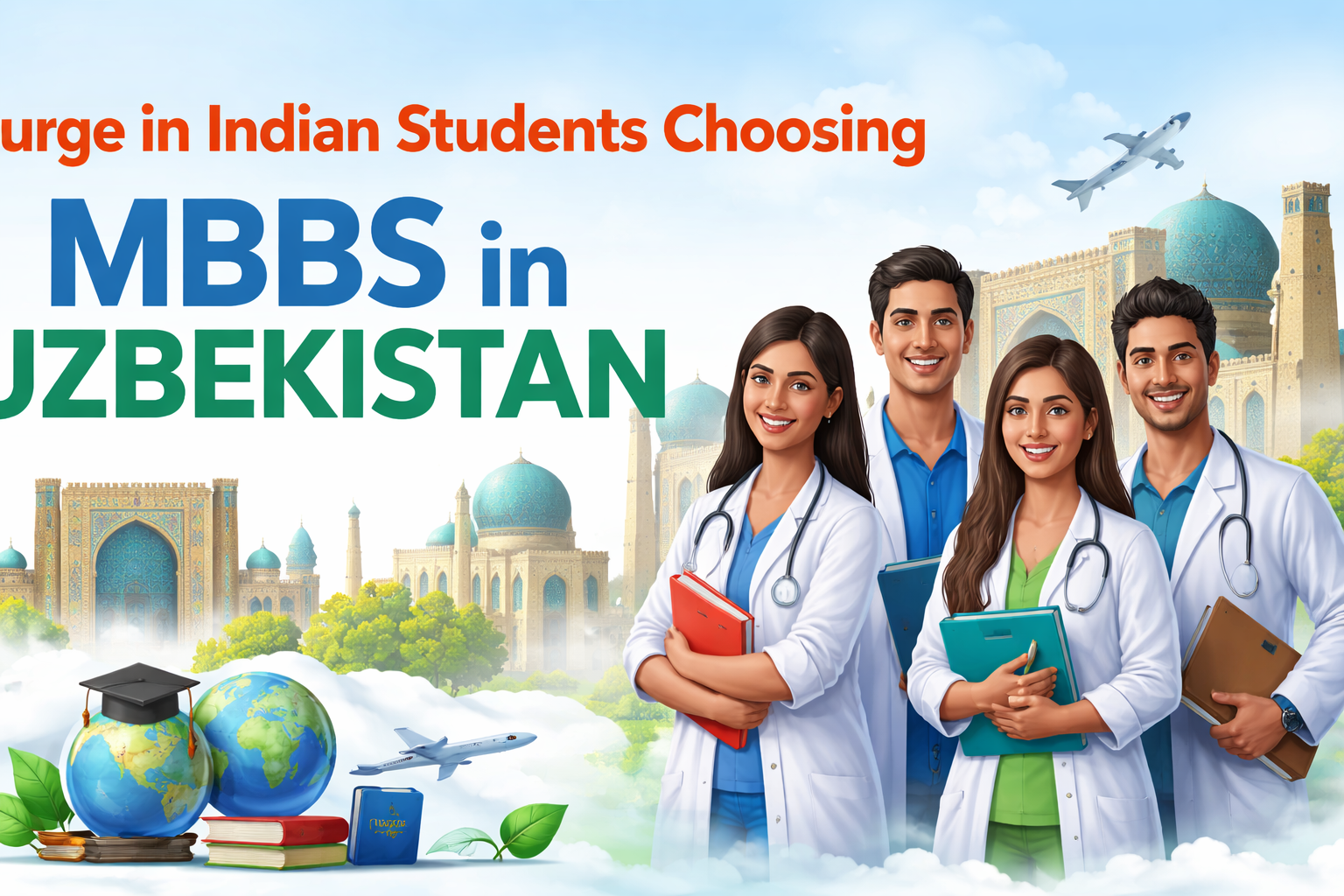 Surge in Indian Students Choosing MBBS in Uzbekistan